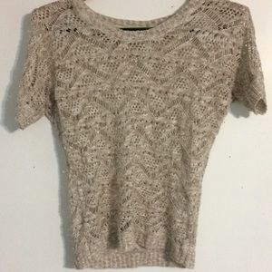Sparkle Sweater Layering Top